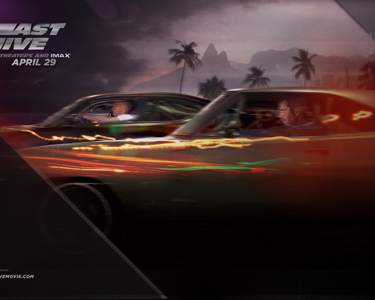 Fast Five wallpapers #8 - 1280x1024