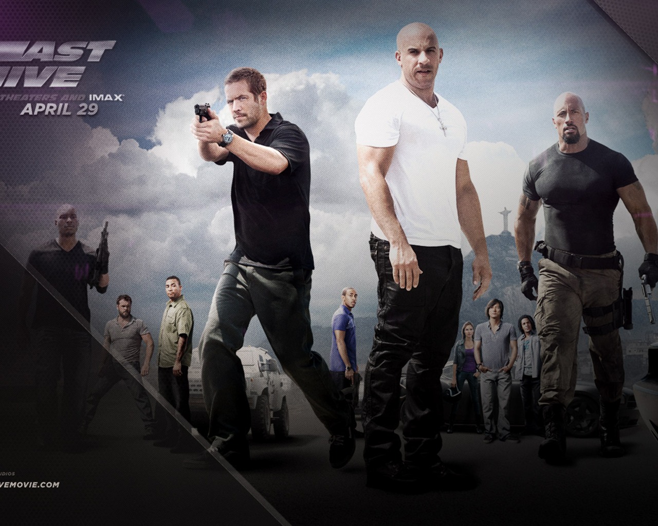 Fast Five wallpapers #17 - 1280x1024