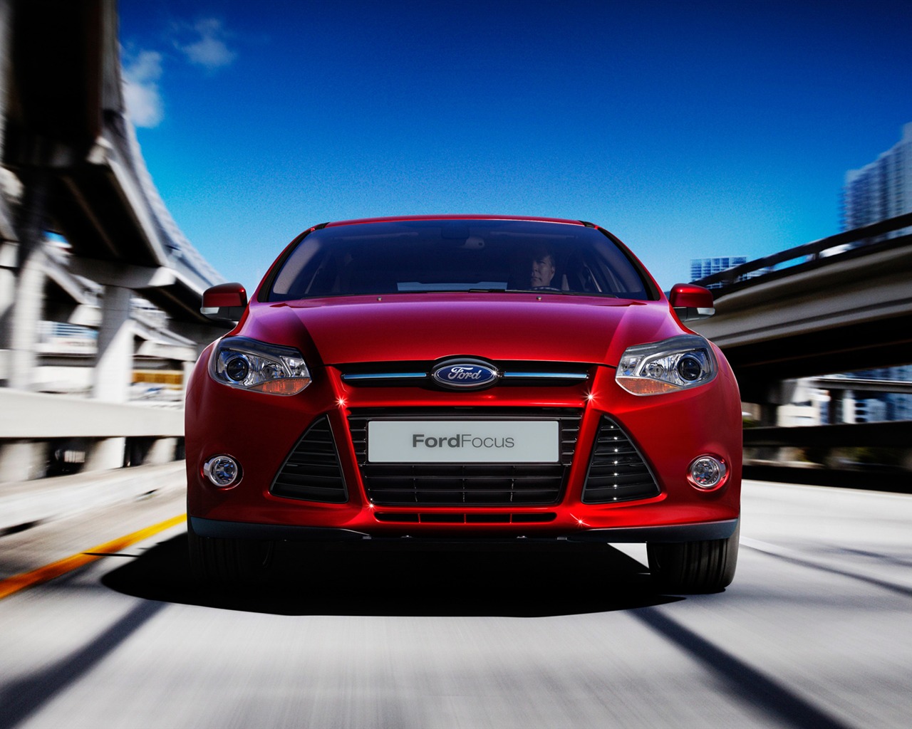 Ford Focus Hatchback 5-door - 2011 福特 #5 - 1280x1024