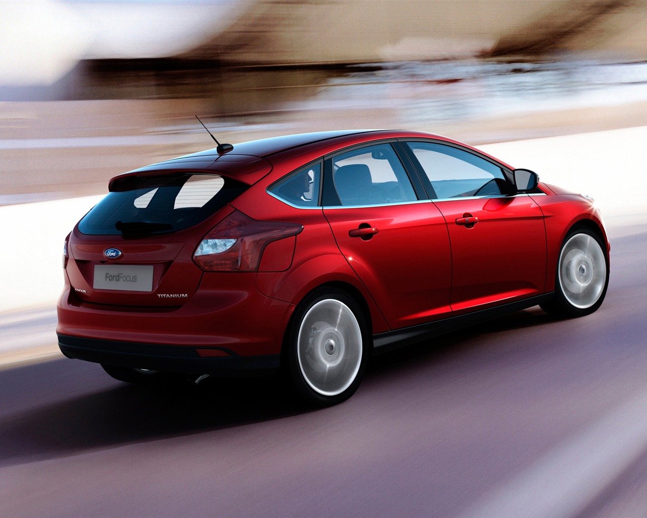 Ford Focus Hatchback 5-door - 2011 福特 #6 - 1280x1024