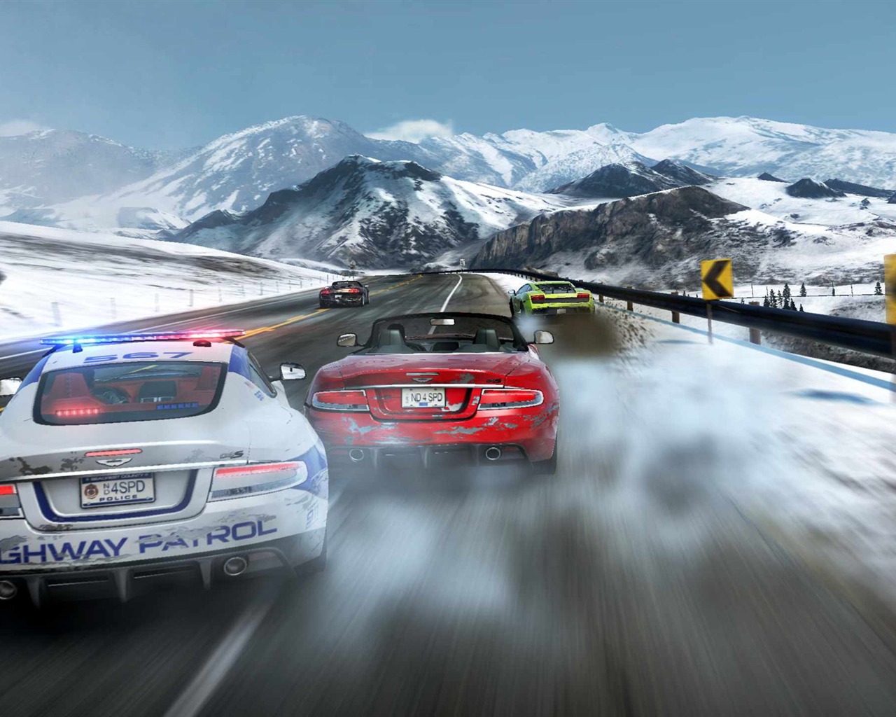 Need for Speed: Hot Pursuit 极品飞车14：热力追踪5 - 1280x1024