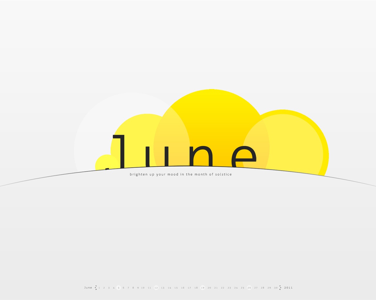 2011年6月 月曆壁紙(二) #10 - 1280x1024