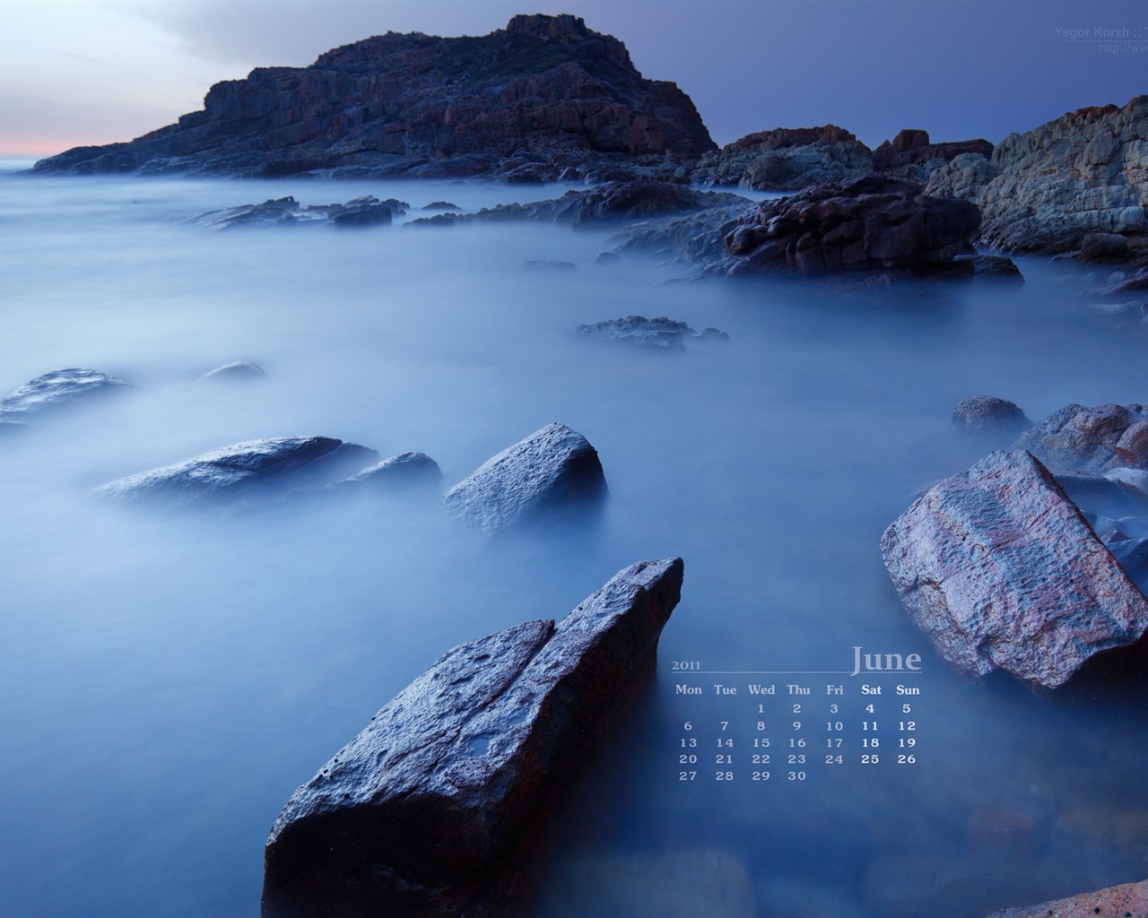2011年6月 月曆壁紙(二) #17 - 1280x1024