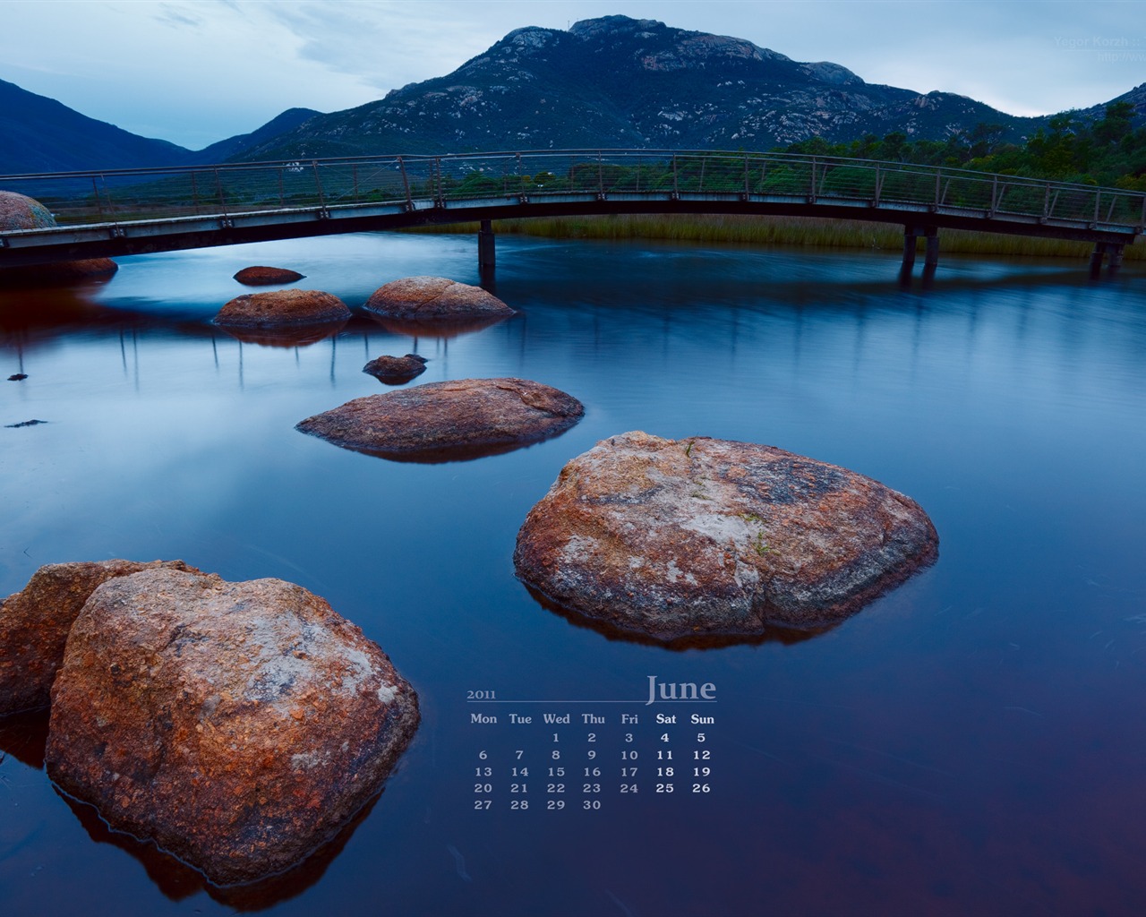 2011年6月 月曆壁紙(二) #20 - 1280x1024