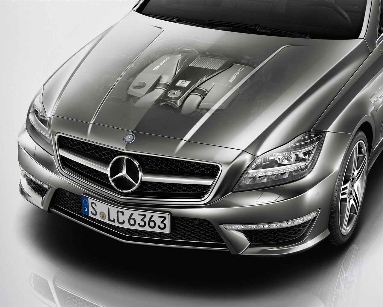 Mercedes-Benz CLS63 AMG - 2010 奔馳 #9 - 1280x1024