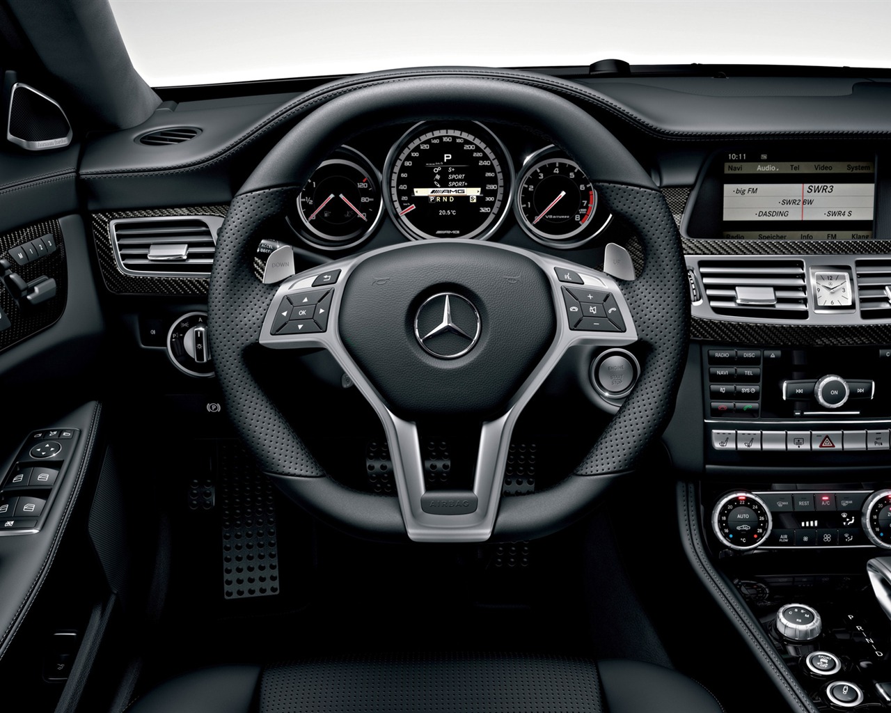 Mercedes-Benz AMG CLS63 - 2010 HD Wallpaper #25 - 1280x1024