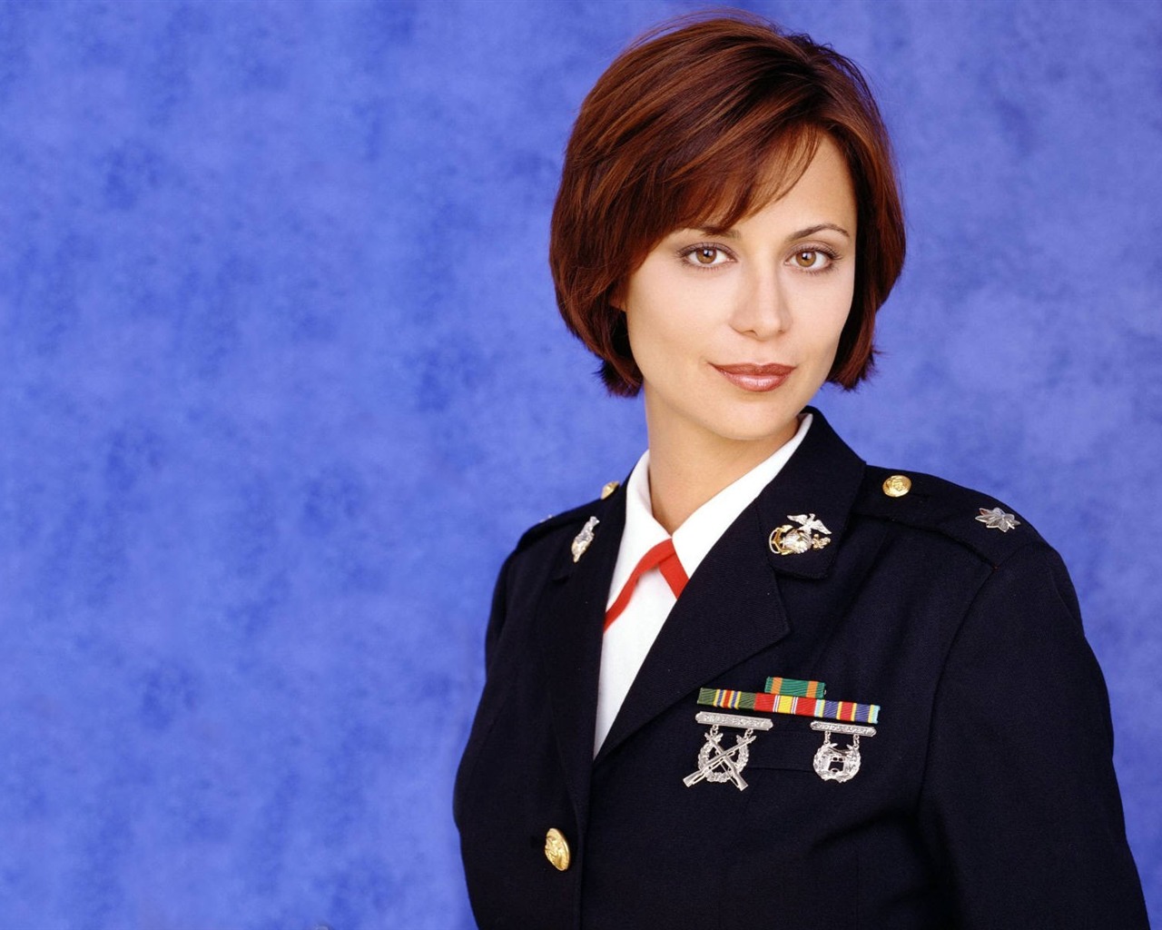 Catherine Bell krásnou tapetu #9 - 1280x1024