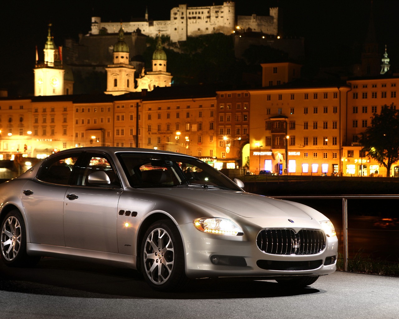Maserati Quattroporte - 2008 HD wallpaper #8 - 1280x1024