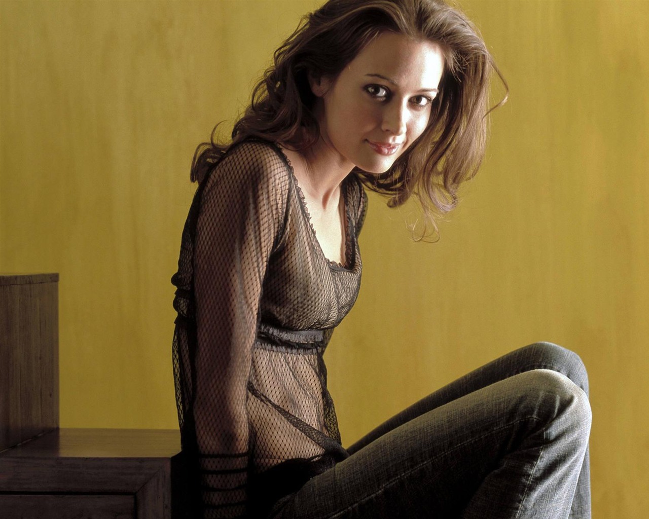 Amy Acker krásnou tapetu #5 - 1280x1024