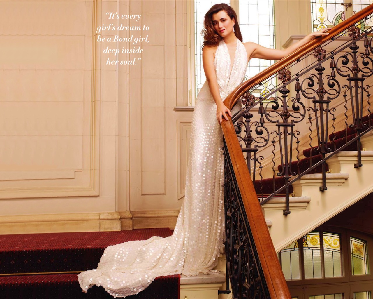 Cote de Pablo 蔻特·德·帕布羅 美女壁紙 #2 - 1280x1024