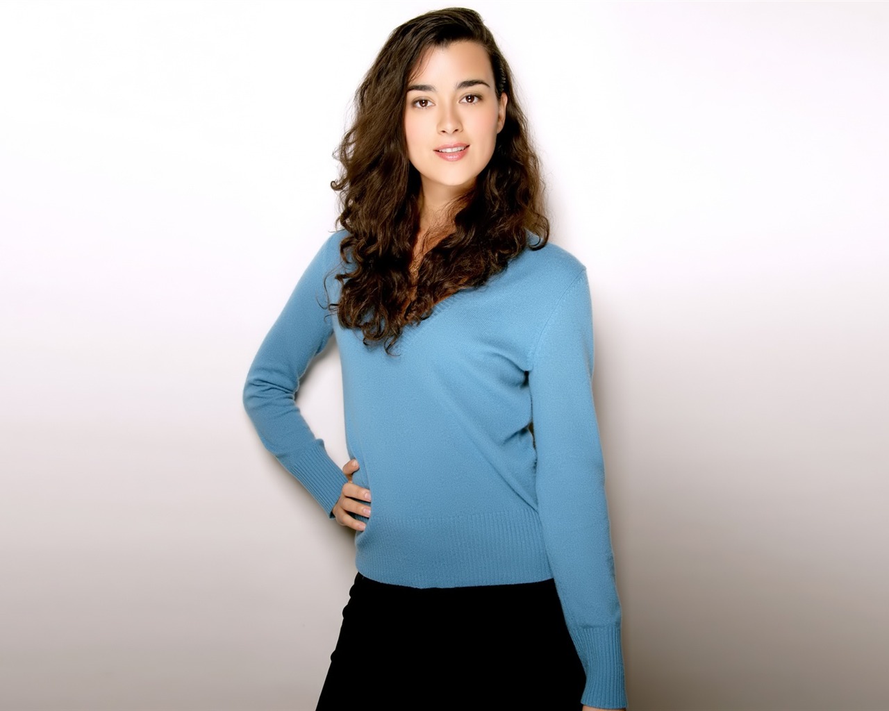 Cote de Pablo krásnou tapetu #16 - 1280x1024