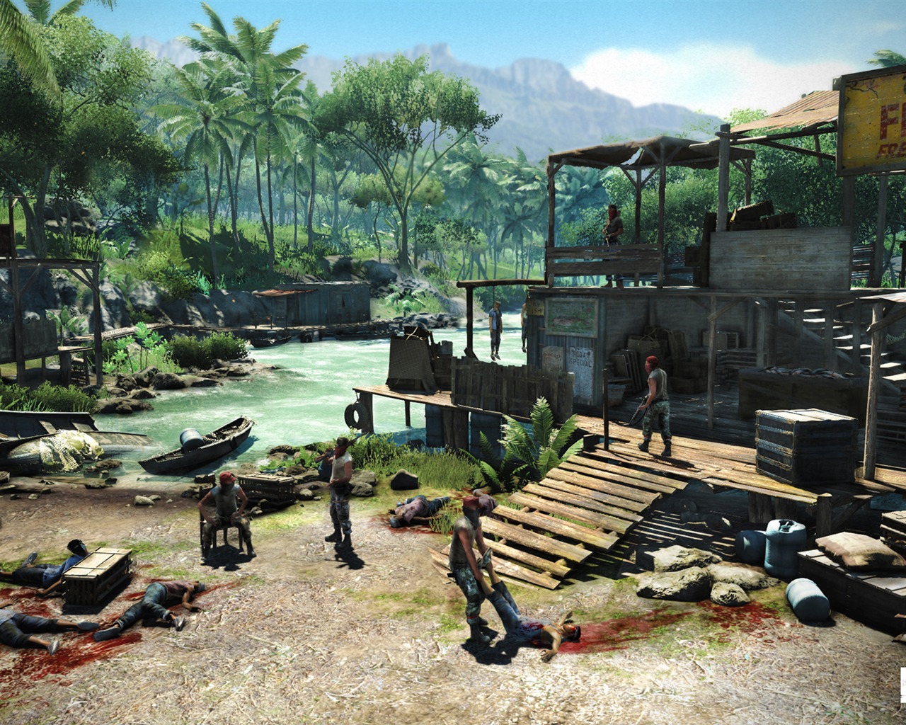 Far Cry 3 孤岛惊魂3 高清壁纸1 - 1280x1024