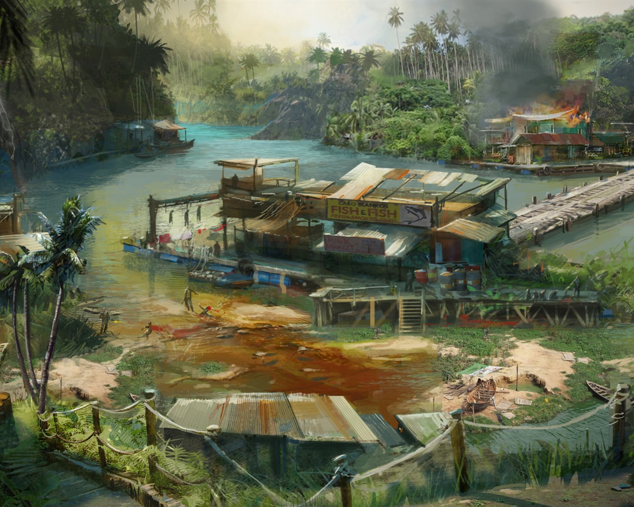 Far Cry 3 孤岛惊魂3 高清壁纸2 - 1280x1024