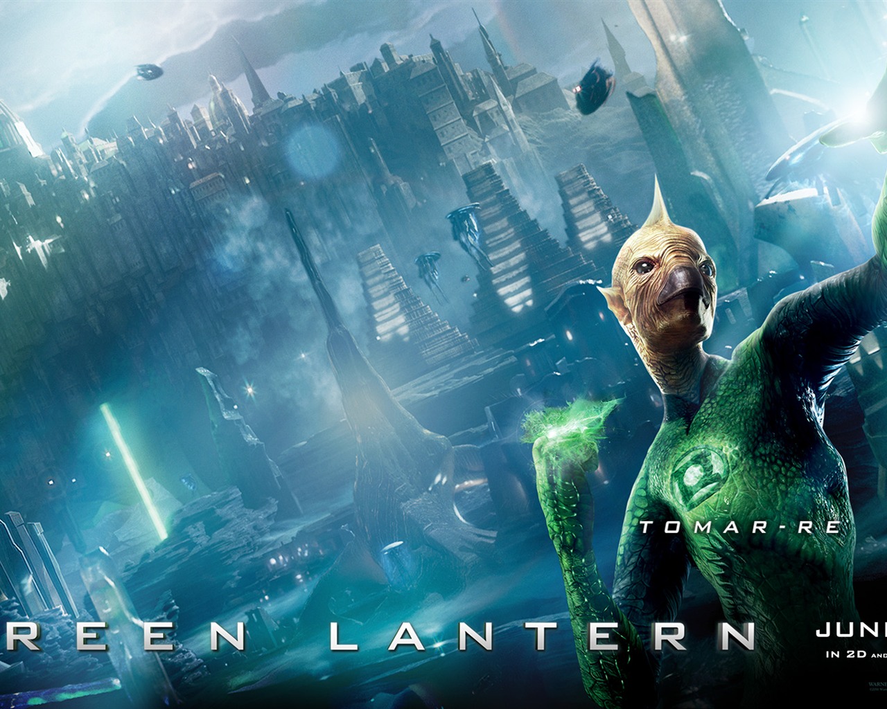 2011 Green Lantern 綠燈俠 高清壁紙 #2 - 1280x1024