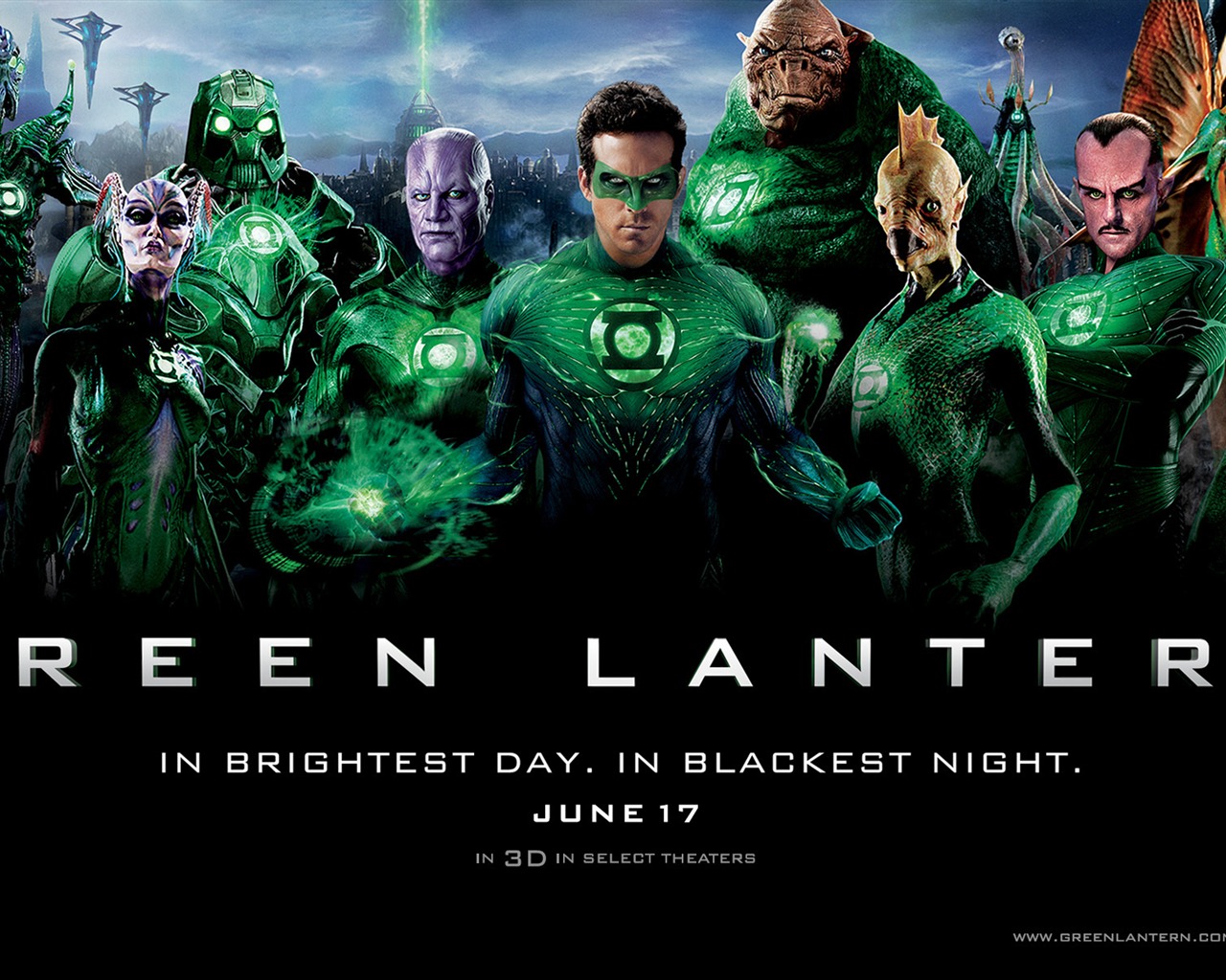 2011 Green Lantern 綠燈俠 高清壁紙 #9 - 1280x1024
