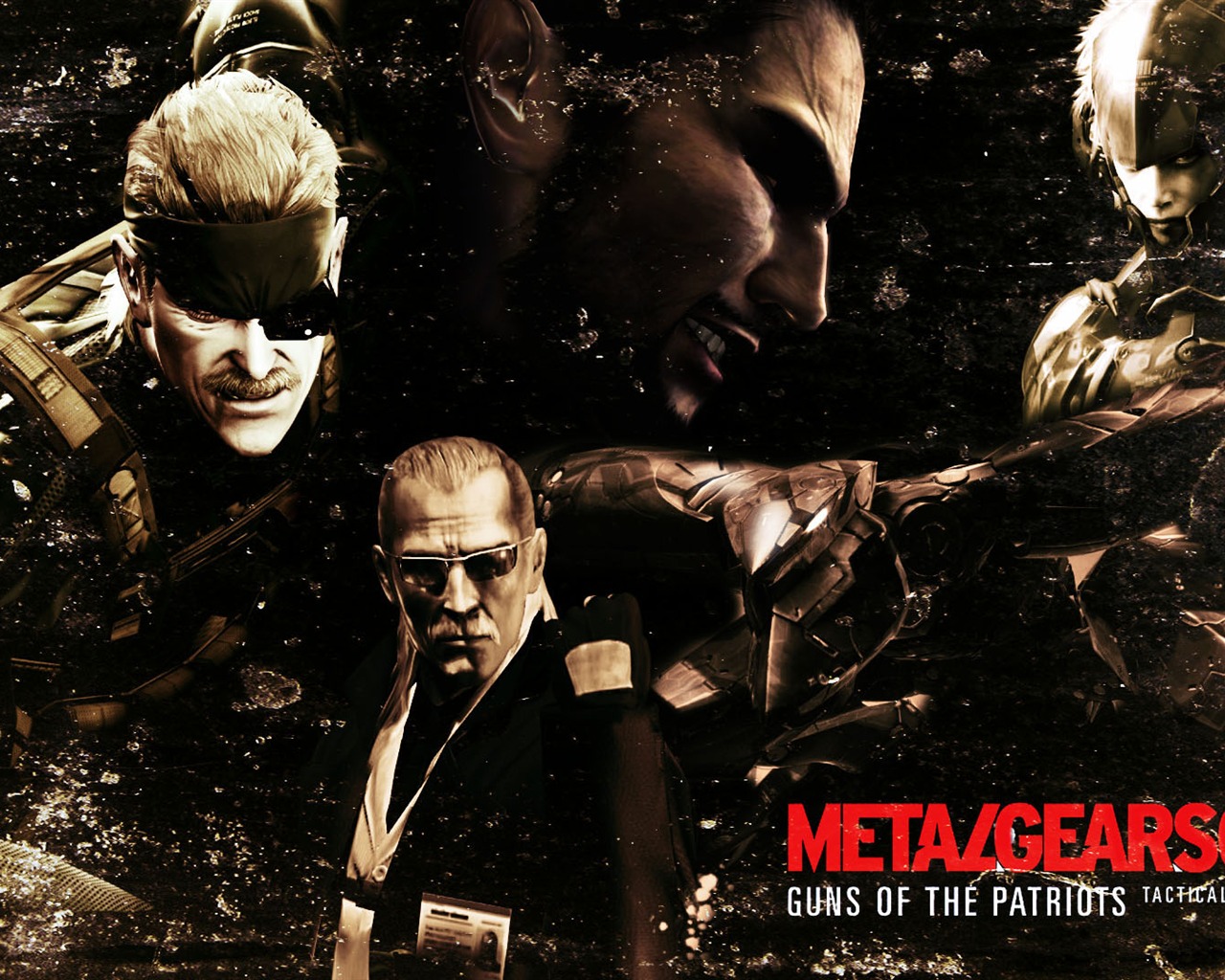 Metal Gear Solid 4: Guns of Patriots tapet #1 - 1280x1024