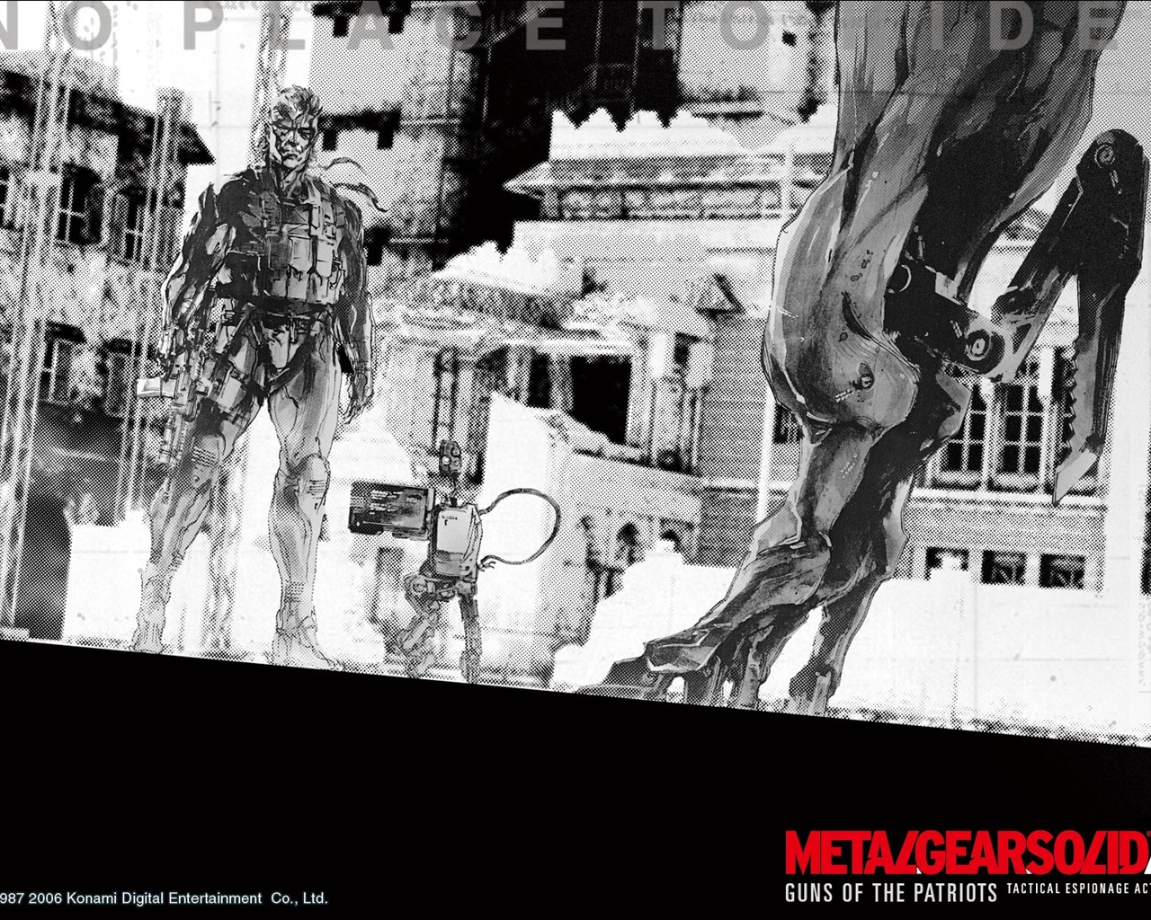 Metal Gear Solid 4: Guns of Patriots los fondos de pantalla #4 - 1280x1024
