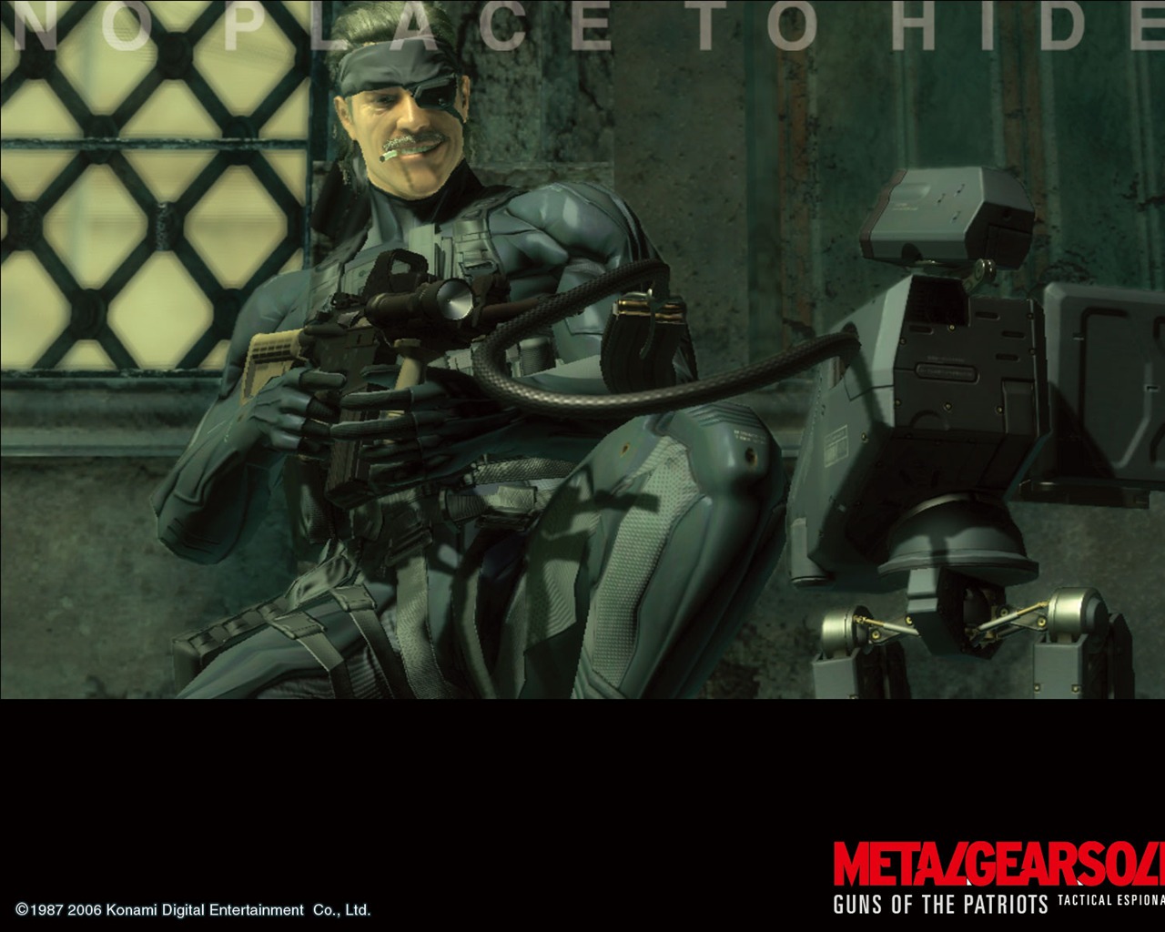 Metal Gear Solid 4: Guns of Patriots los fondos de pantalla #12 - 1280x1024