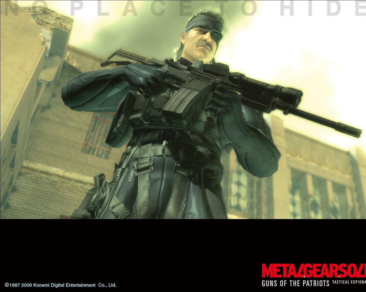 Metal Gear Solid 4: Guns of Patriots los fondos de pantalla #13 - 1280x1024