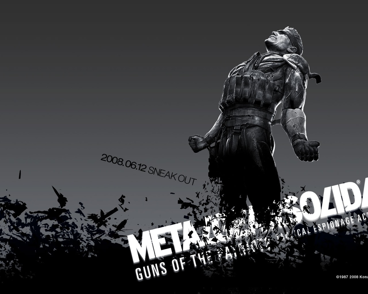 Metal Gear Solid 4: Guns of Patriots los fondos de pantalla #15 - 1280x1024