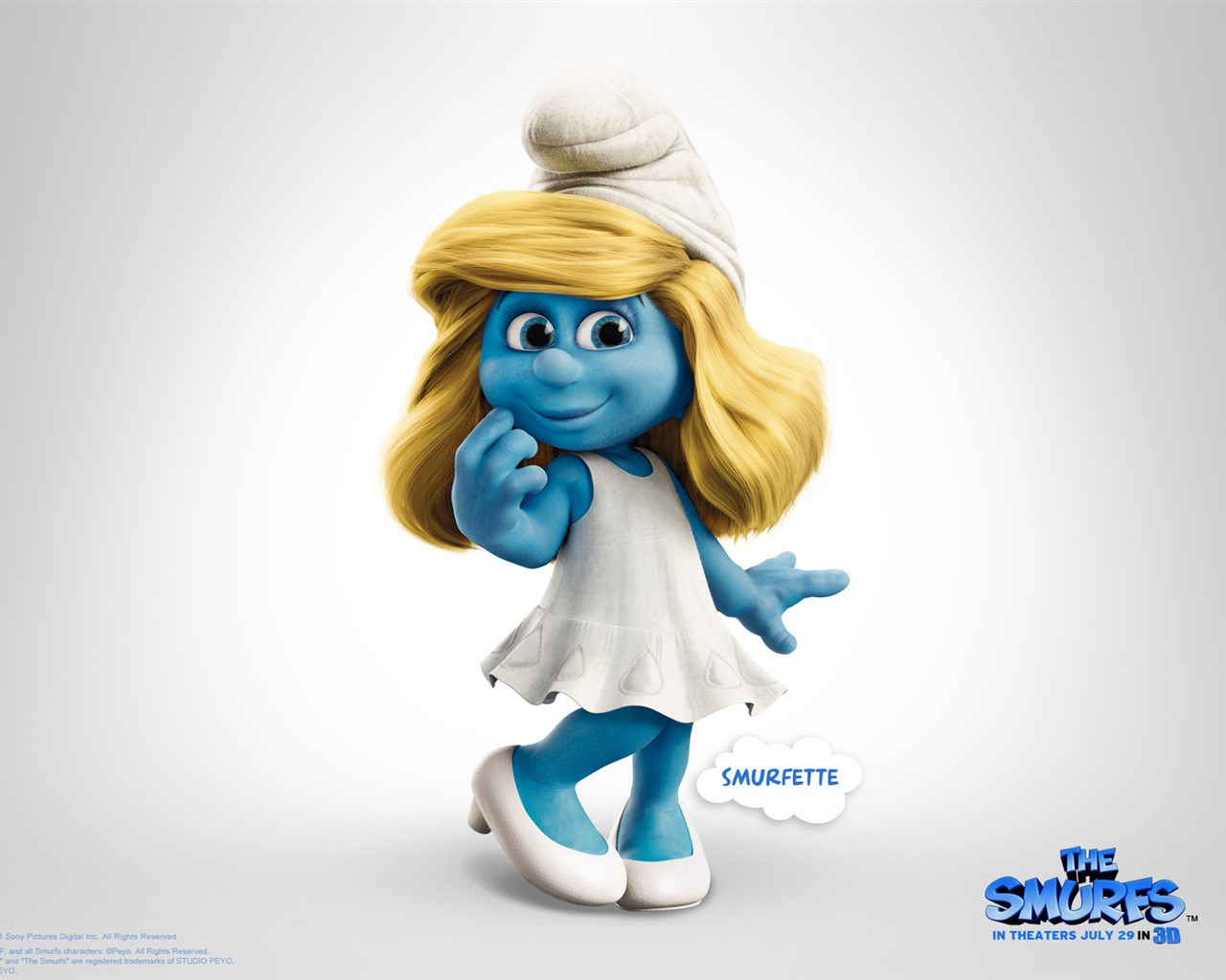The Smurfs 蓝精灵 壁纸专辑8 - 1280x1024