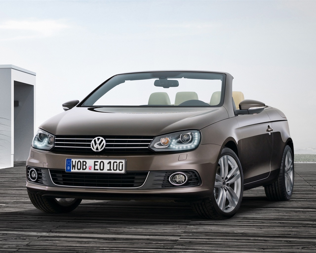 Volkswagen Eos - 2011 HD papel tapiz #1 - 1280x1024