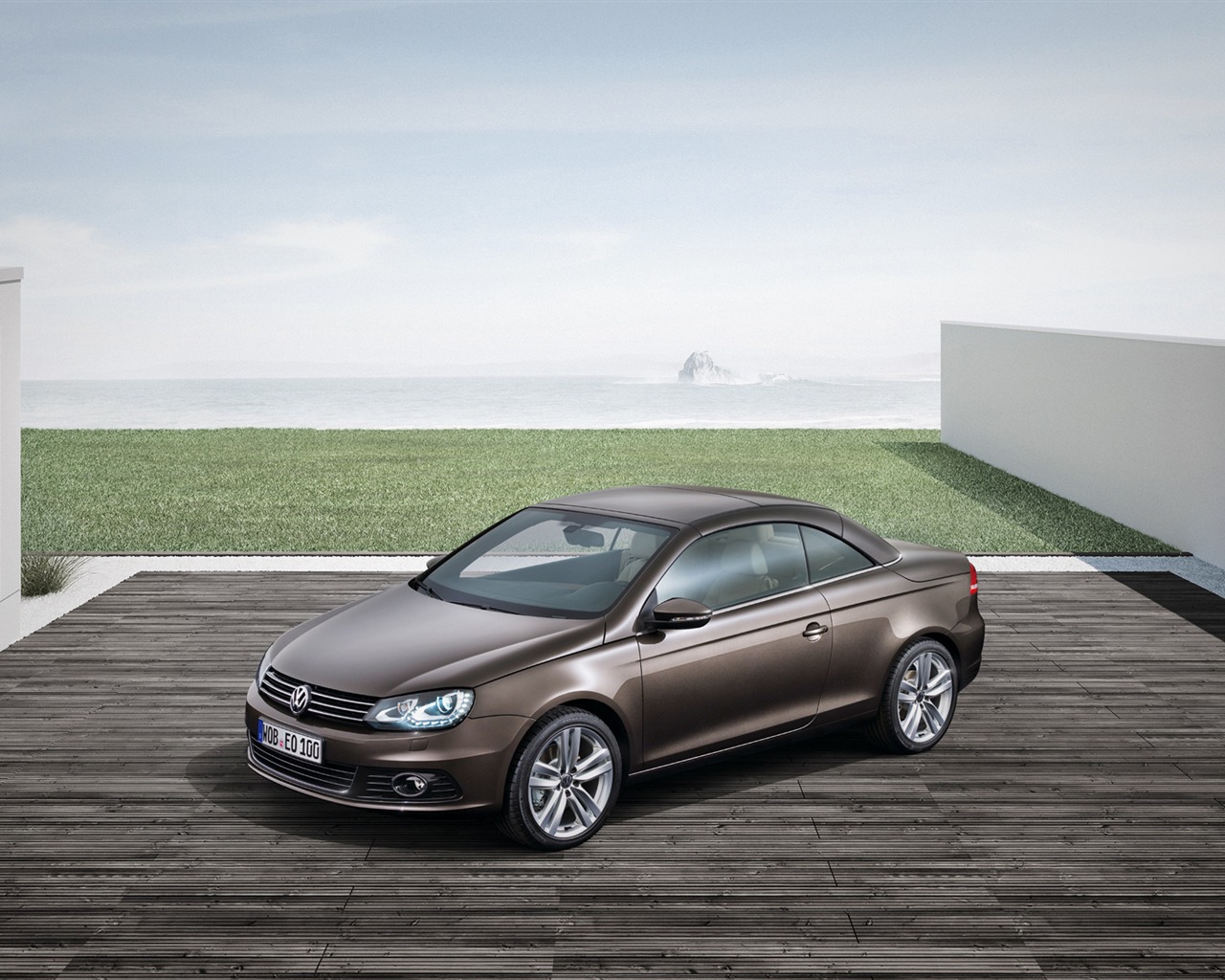 Volkswagen Eos - 2011 HD tapetu #7 - 1280x1024