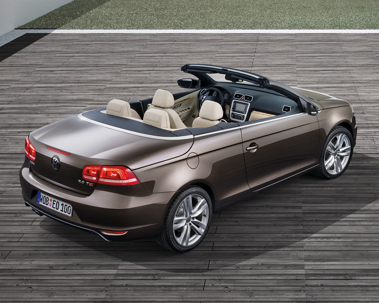 Volkswagen Eos - 2011 HD tapetu #10 - 1280x1024