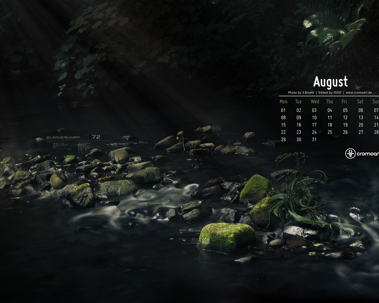 August 2011 calendar wallpaper (2) #20 - 1280x1024