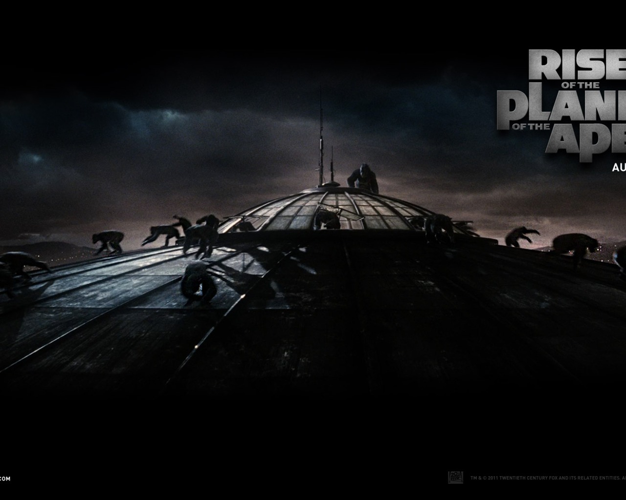 Rise of the Planet of the Apes wallpapers #6 - 1280x1024