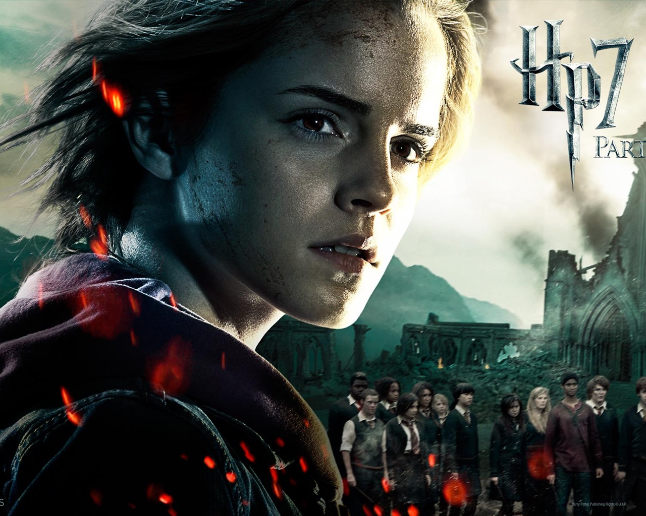 Harry Potter and the Deathly Hallows 哈利·波特與死亡聖器 高清壁紙 #12 - 1280x1024