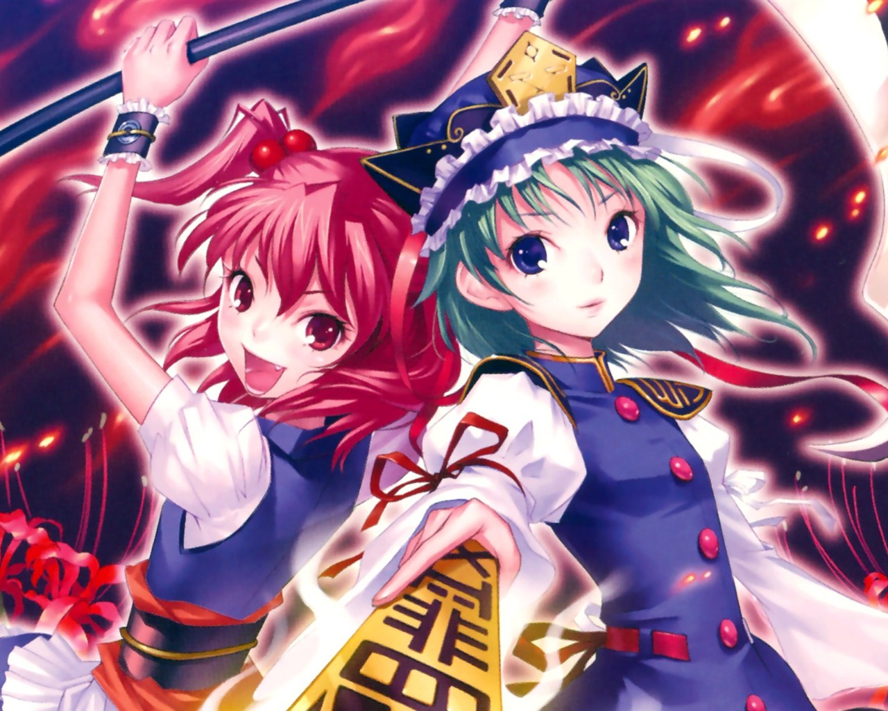 Anime girl HD tapety na plochu #1 - 1280x1024