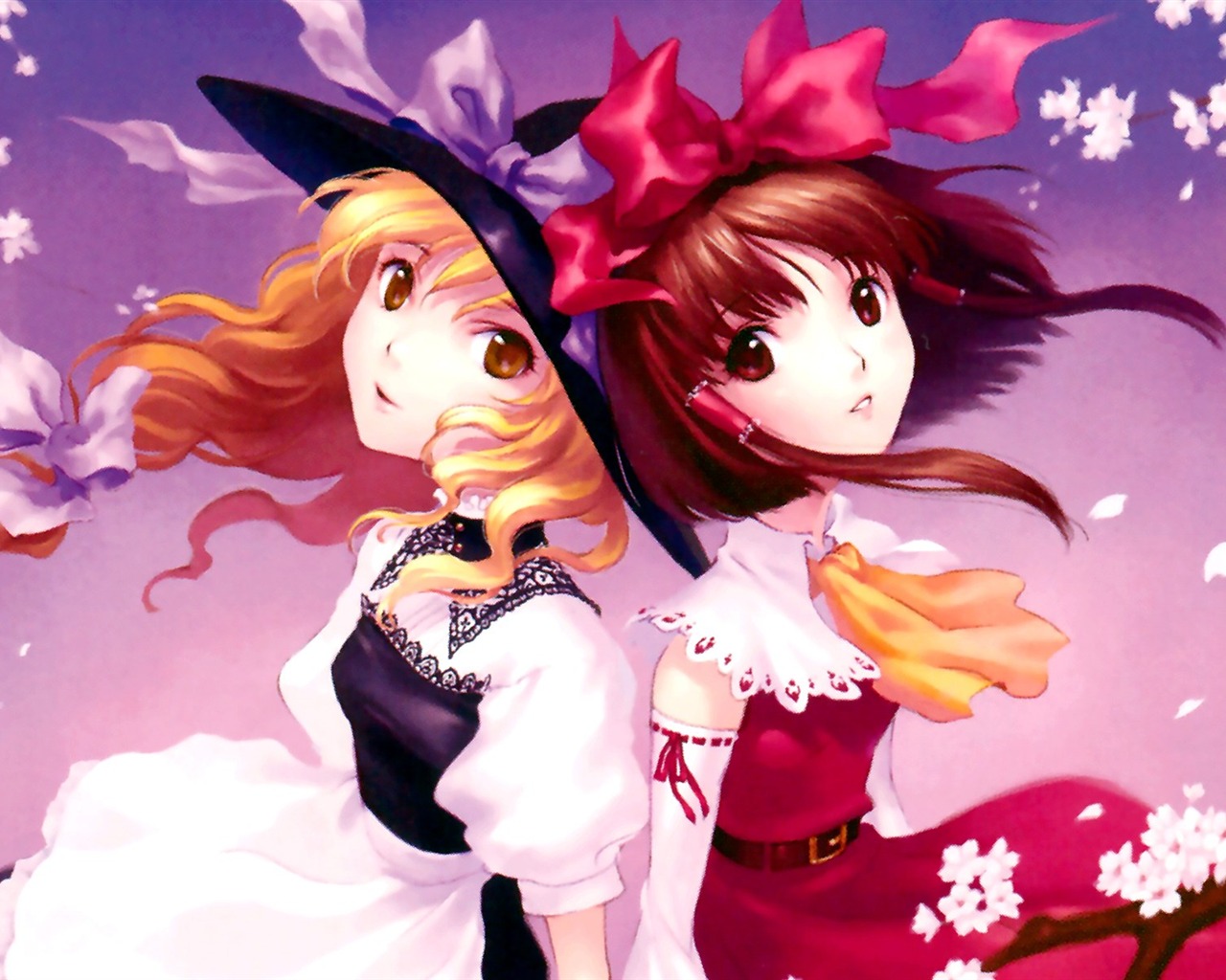 Anime girl HD tapety na plochu #3 - 1280x1024