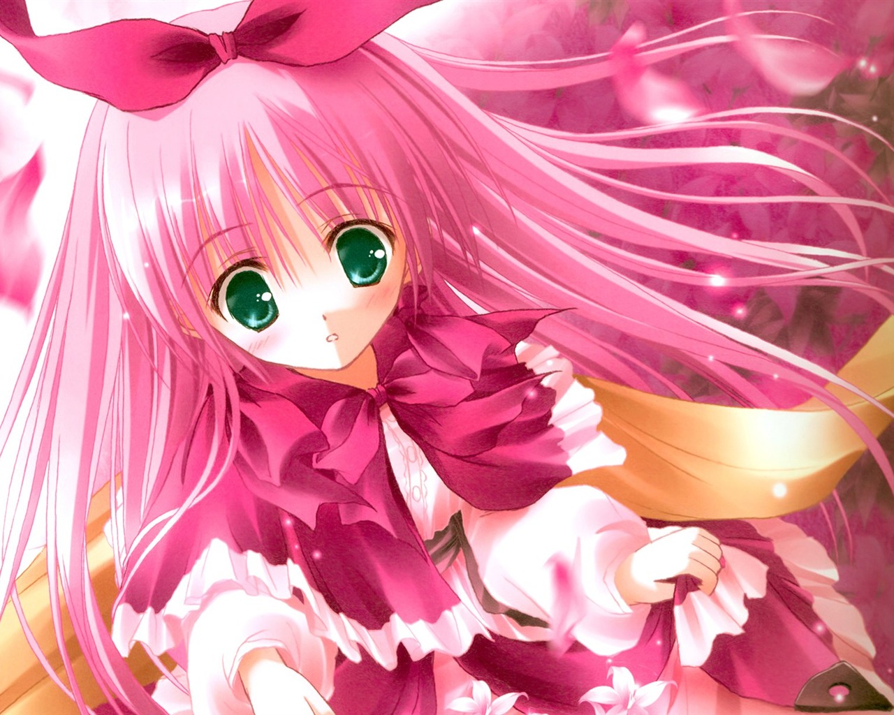 Anime girl HD tapety na plochu #21 - 1280x1024