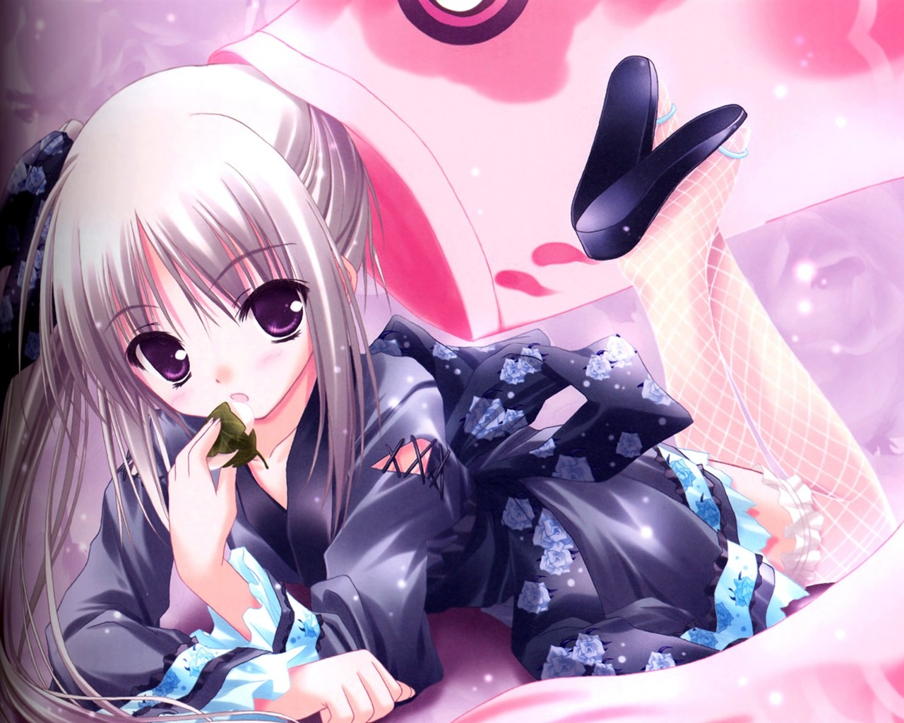 Anime girl HD tapety na plochu #23 - 1280x1024