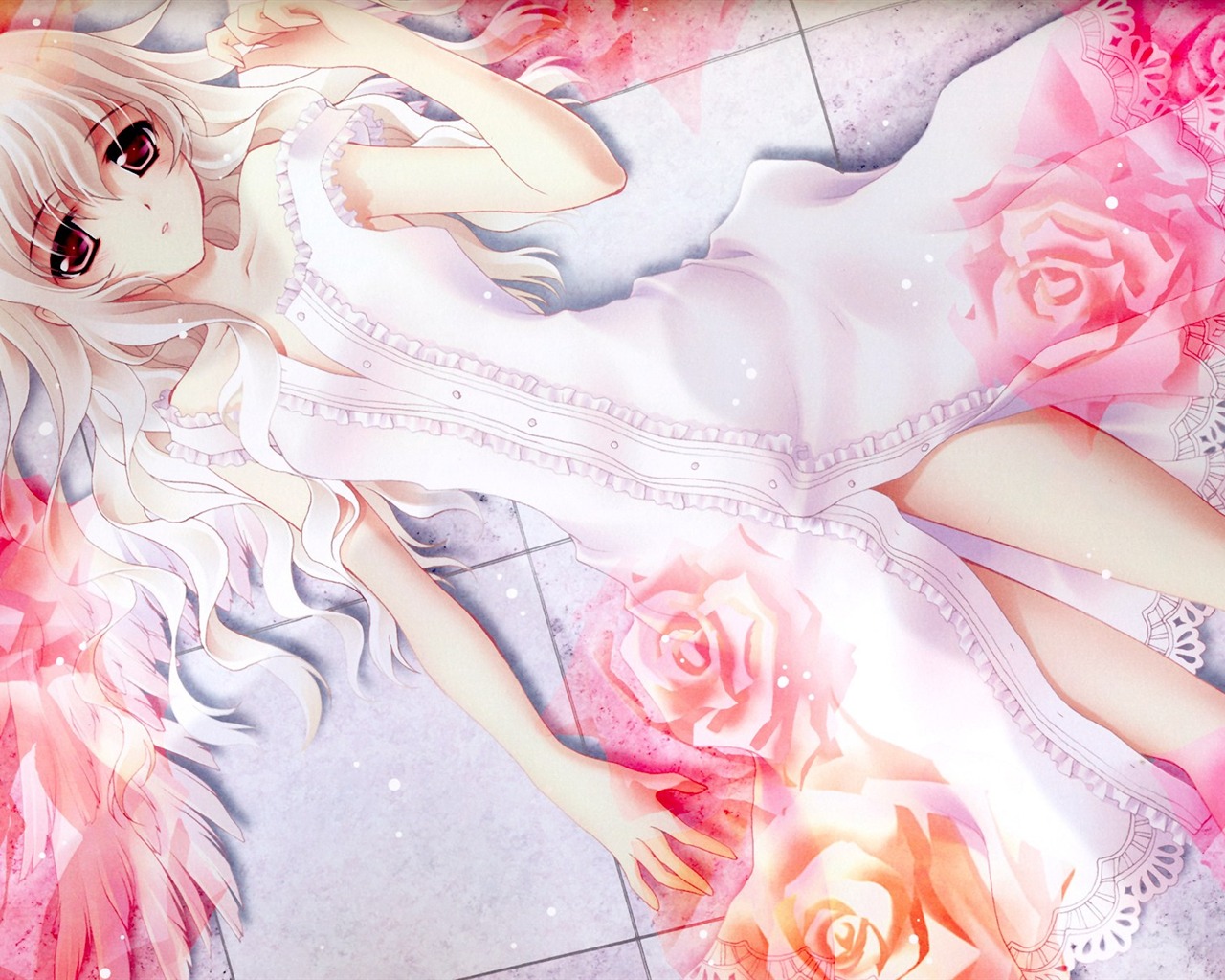 Anime girl HD tapety na plochu #25 - 1280x1024