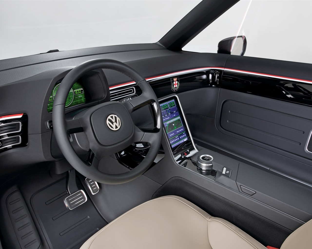 Concept Car Volkswagen Milano Taxi - 2010 fondos de pantalla HD #9 - 1280x1024