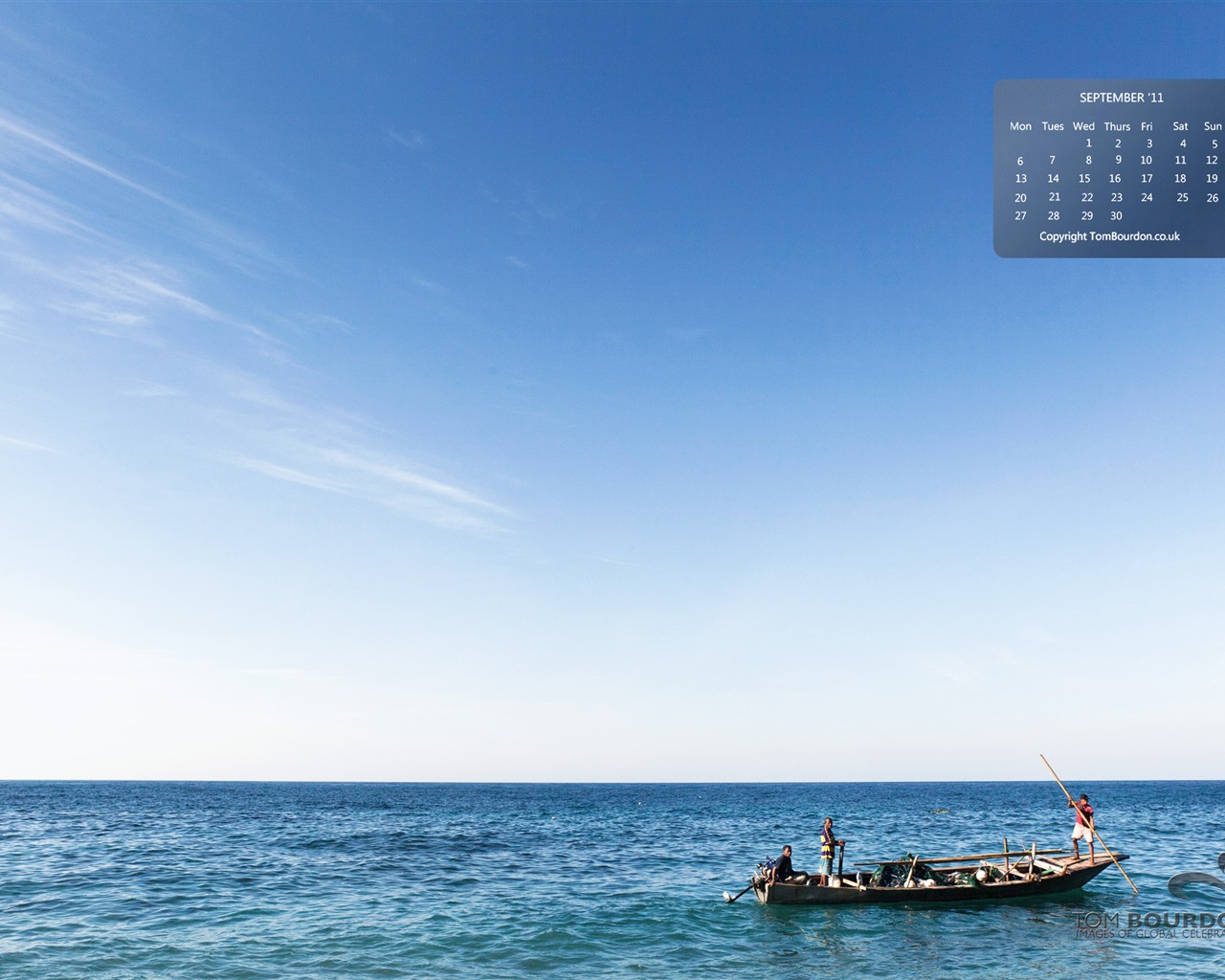 September 2011 Kalender Wallpaper (1) #4 - 1280x1024