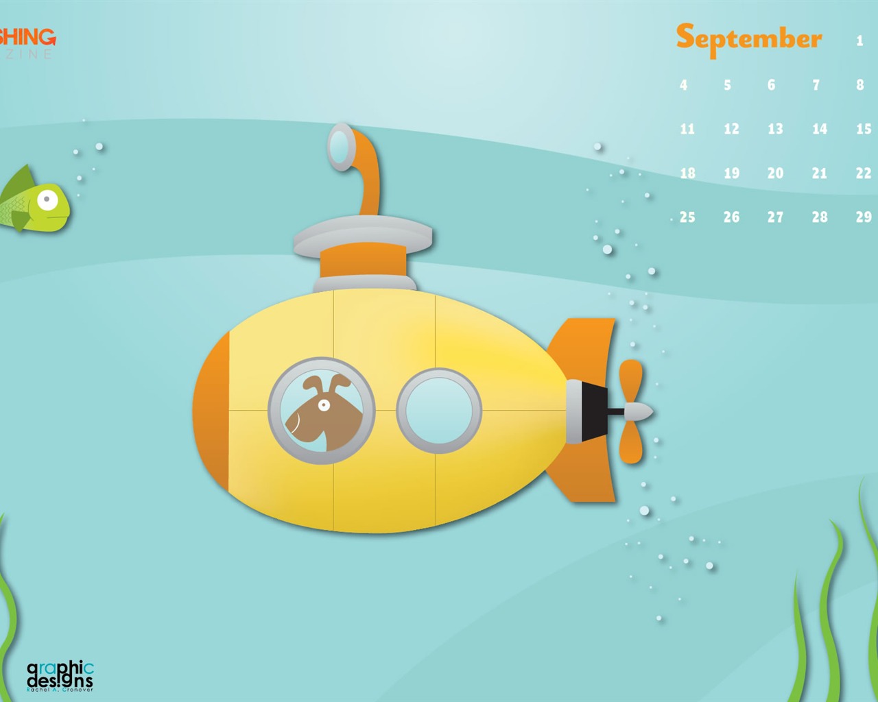 September 2011 Calendar Wallpaper (2) #15 - 1280x1024