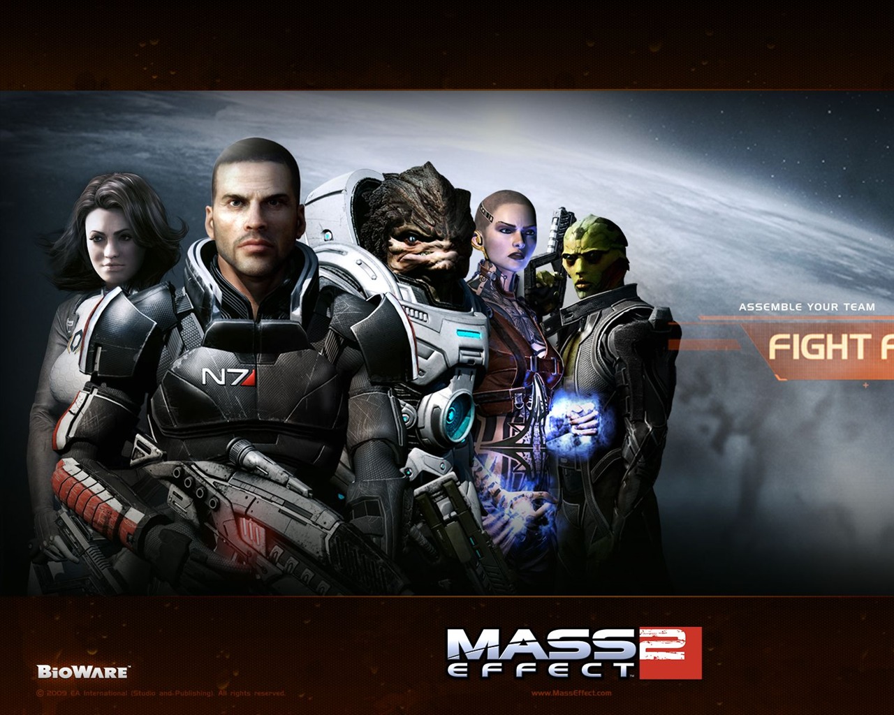 Mass Effect 2 HD tapety na plochu #6 - 1280x1024