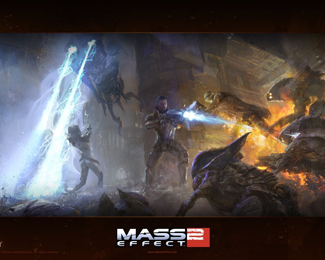 Mass Effect 2 質量效應2 高清壁紙 #7 - 1280x1024