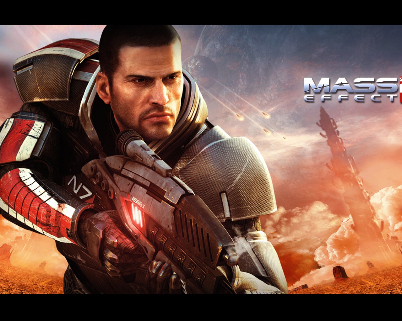Mass Effect 2 質量效應2 高清壁紙 #10 - 1280x1024
