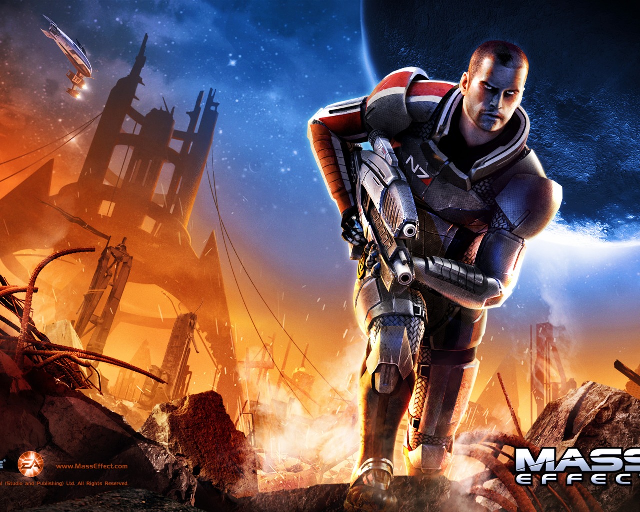 Mass Effect 2 質量效應2 高清壁紙 #11 - 1280x1024