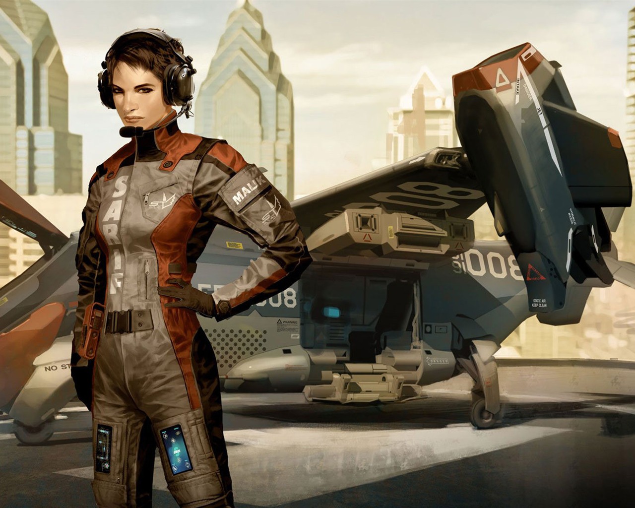 Deus Ex: Human Revolution HD Tapety na plochu #2 - 1280x1024
