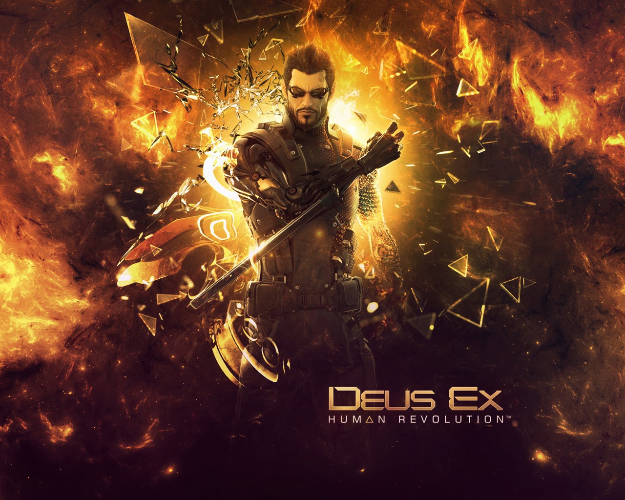 Deus Ex: Human Revolution 殺出重圍3：人類革命 高清壁紙 #4 - 1280x1024