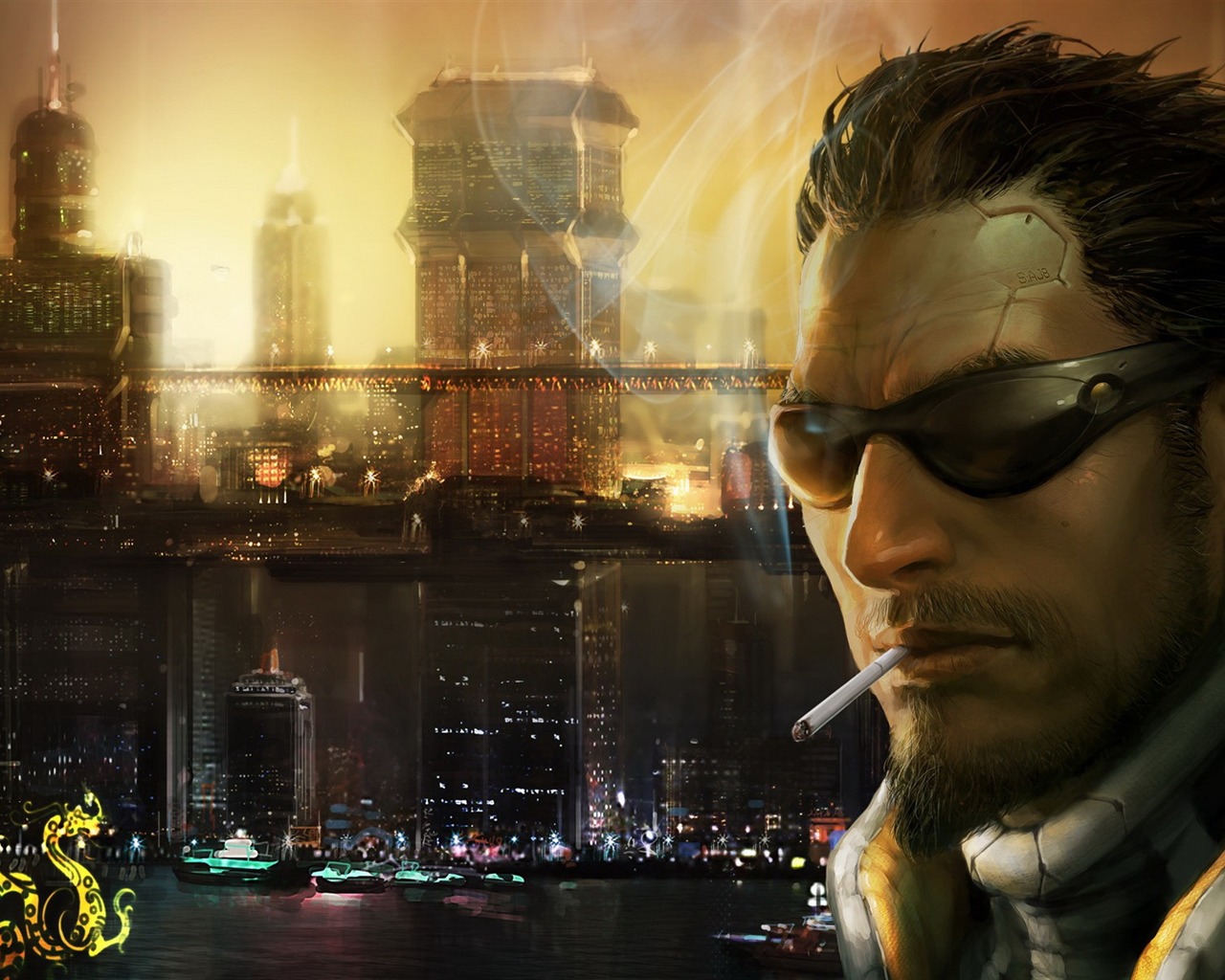 Deus Ex: Human Revolution HD Tapety na plochu #5 - 1280x1024