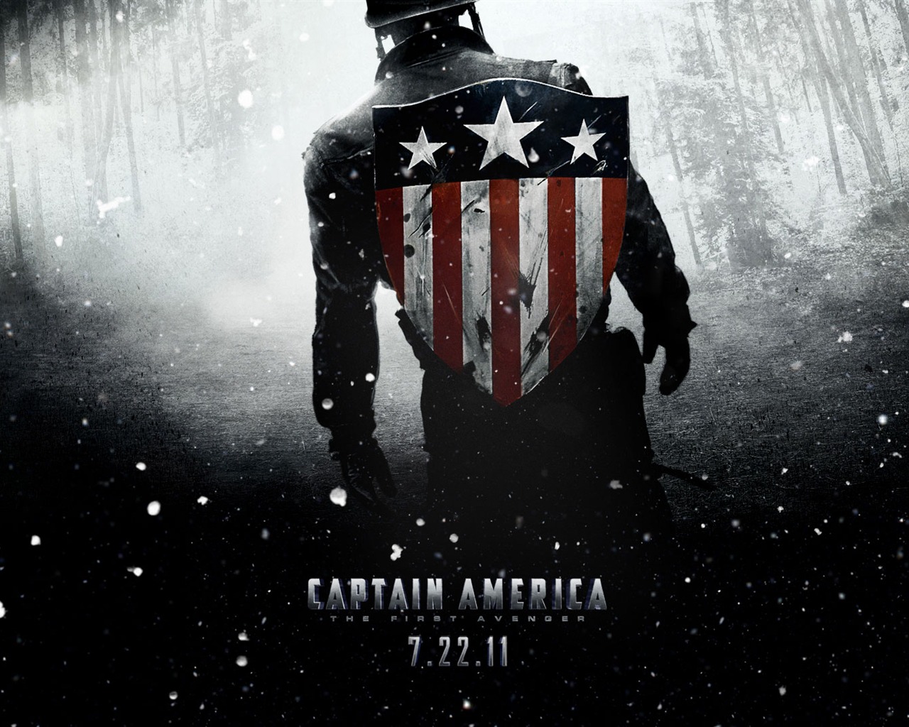 Kapitán Amerika: První Avenger HD tapety na plochu #3 - 1280x1024