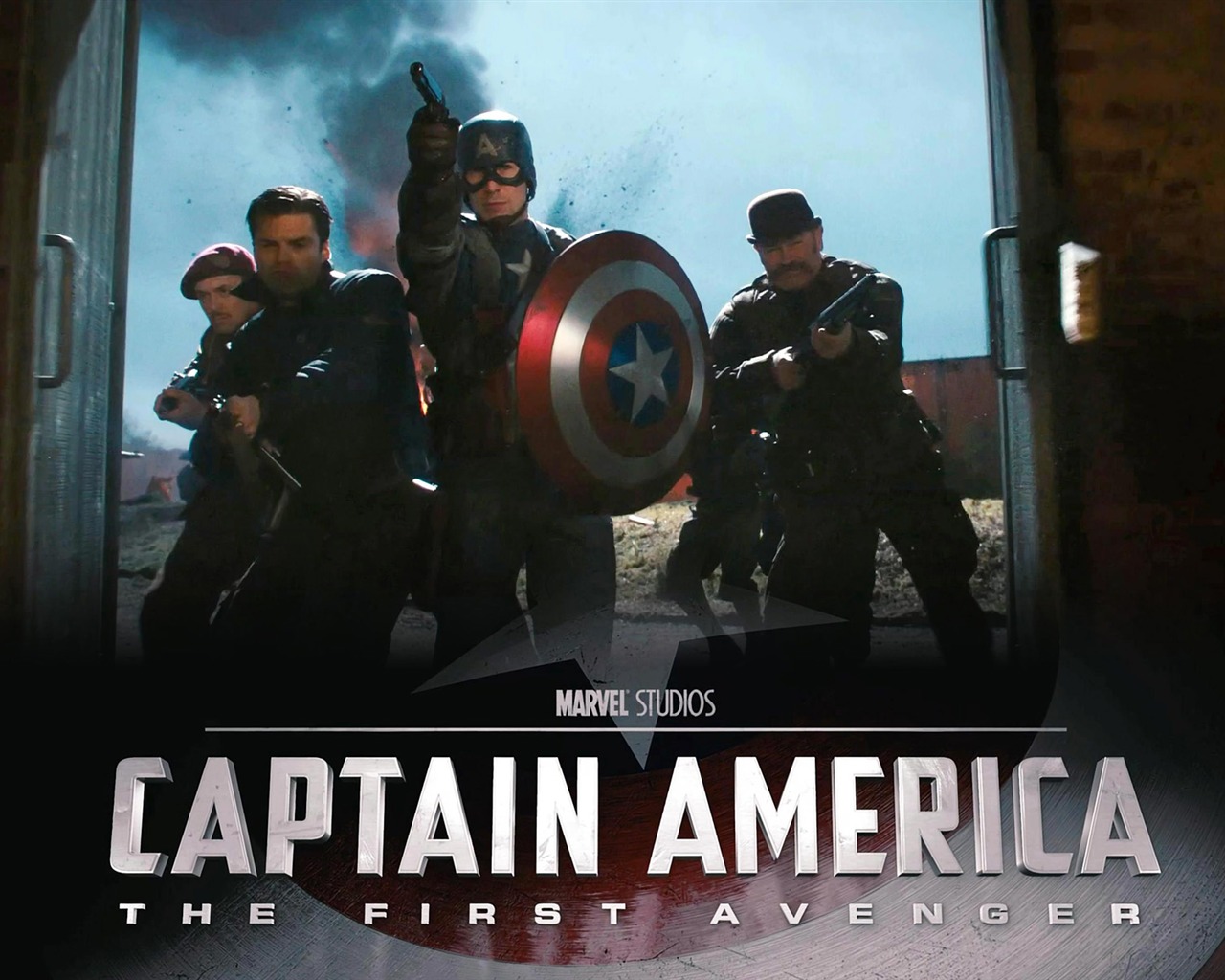 Kapitán Amerika: První Avenger HD tapety na plochu #9 - 1280x1024