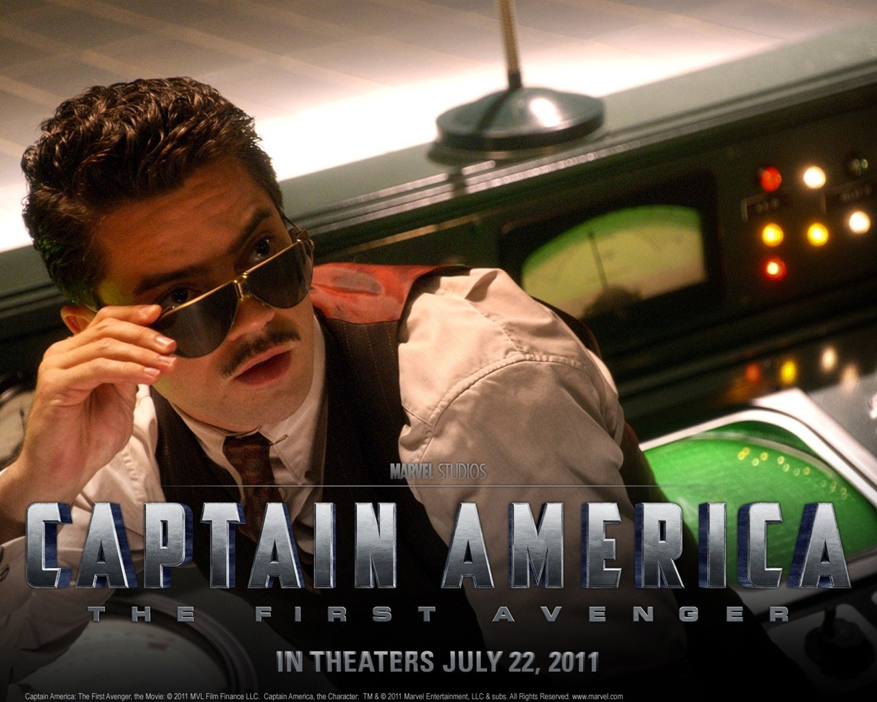 Kapitán Amerika: První Avenger HD tapety na plochu #16 - 1280x1024
