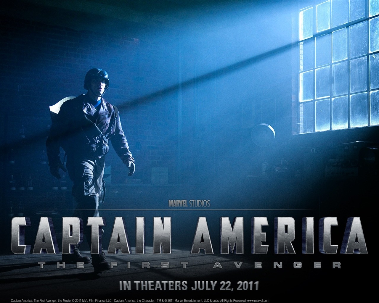 Kapitán Amerika: První Avenger HD tapety na plochu #17 - 1280x1024